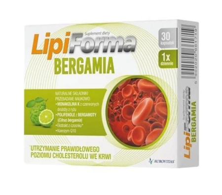  LipiForma Bergamia 30 kapsułki