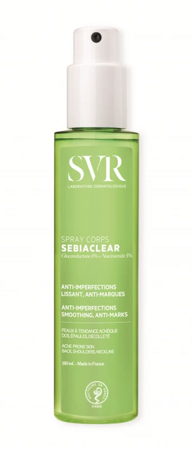  SVR Sebiaclear Spray do ciała na niedoskonałości 150 ml