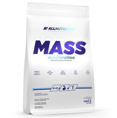 Allnutrition Mass Acceleration 1000g, smak bananowy