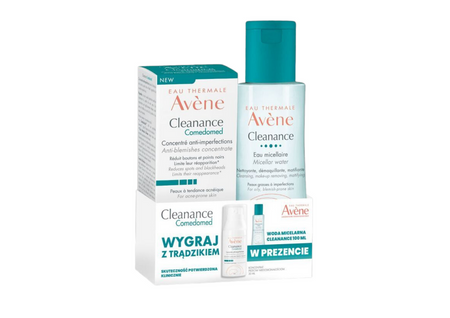 Avene Cleanance Comedomed Zestaw Koncentrat + woda micelarna