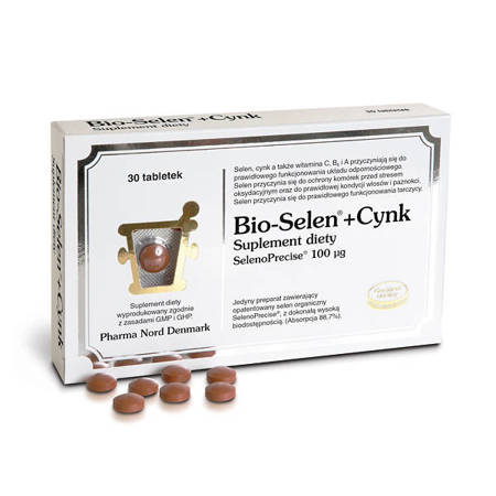 Bio-Selen + Cynk tabletki 30 tabletek