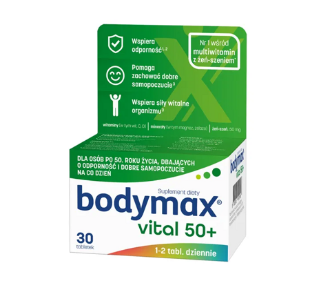 Bodymax Vital 50+, 30 tabletek