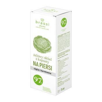 Brassipharma, żelowy okład z kapusty na piersi 75 ml