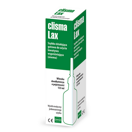 CLISMA LAX Gotowa do użycia lewatywa 133ml