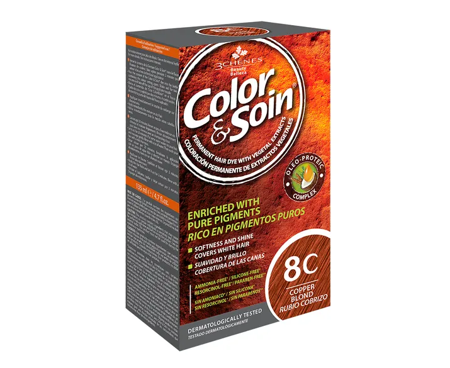 COLOR & SOIN Farba do włosów 8C 135 ml