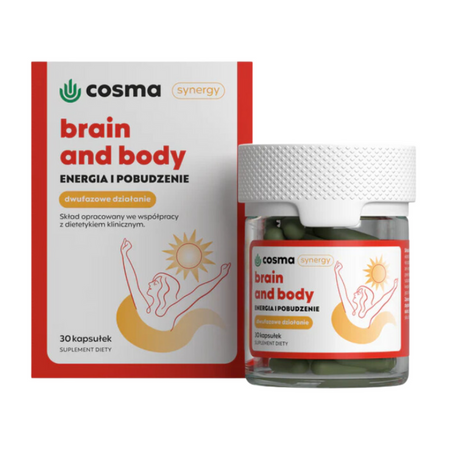 COSMA CANNABIS BRAIN AND BODY kapsułki 30 szt. 