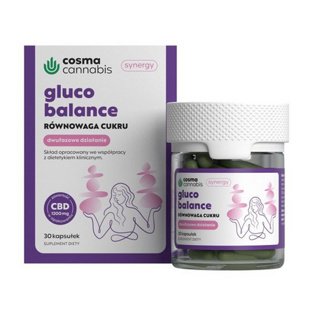 COSMA CANNABIS GLUCO BALANCE kapsułki 30 szt.