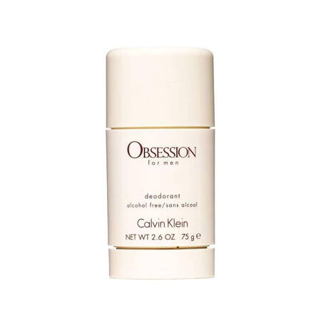 Calvin Klein Obsession Men, Dezodorant w sztyfcie, 75g