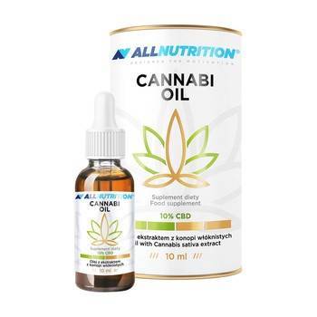 Cannabi Oil 10% CBD Olej z ekstraktem z konopii włóknistych 10 ml