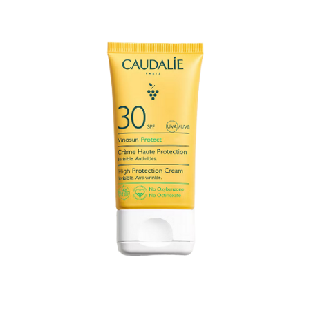 Caudalie Vinosun Protect SPF30+, Krem o wysokiej ochronie 50ml