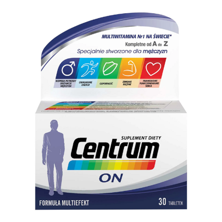 Centrum ON 30 tabletek, Data ważności 31.10.2024