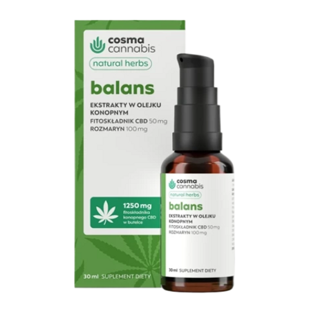 Cosma Cannabis Balans Krople doustne 30ml