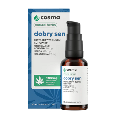 Cosma Cannabis Dobry Sen krople 30 ml 