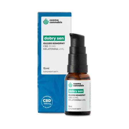 Cosma Cannabis MED Dobry Sen Olejek konopny 15ml