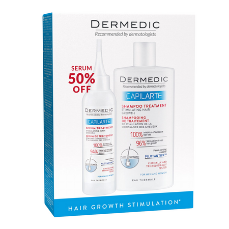 DERMEDIC  CAPILARTE ZESTAW Serum 150 ml+ szampon 300 ml