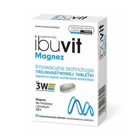 Ibuvit Magnez 30 tabletek