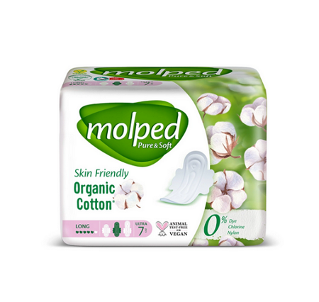 MOLPED Pure&Soft Podpaski EKO LONG 7 sztuk