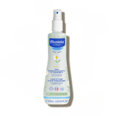 MUSTELA BEBE ENFANT Odświeżający spray ułatwiający rozczesywanie włosów 200ml