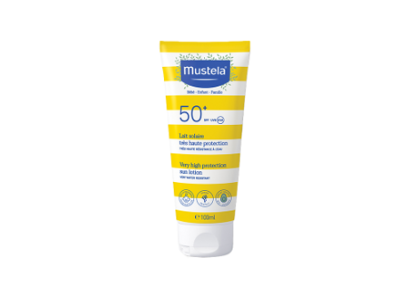 MUSTELA Sun Mleczko SPF50+ od 1 dnia życia 100ml, Data ważności 30.11.2024