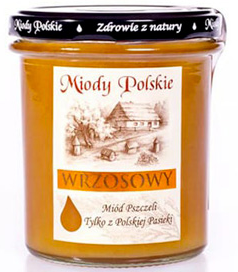 Miody Polskie Miód Nektarowy Wrzosowy 400g