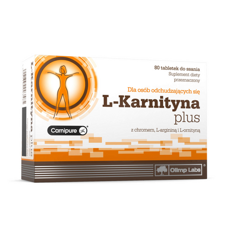 OLIMP L-Karnityna Plus 80 tabletek do ssania