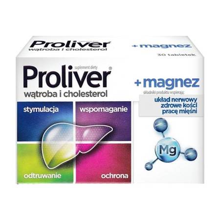 PROLIVER + MAGNEZ 30 tabletek