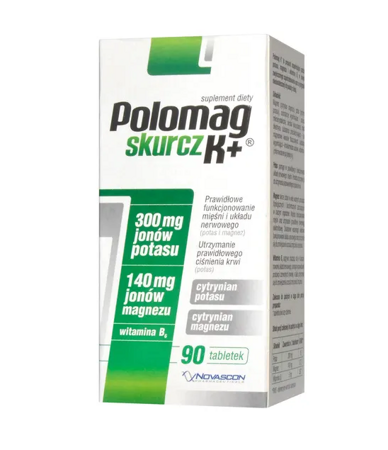 Polomag Skurcz K+, 90 tabletek