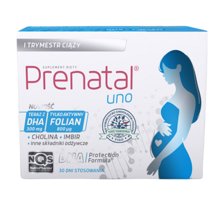 Prenatal Uno 30 dni stosowania