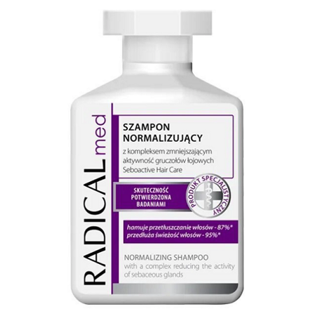 Radical Med, szampon normalizujący do włosów przetłuszczających się 300 ml