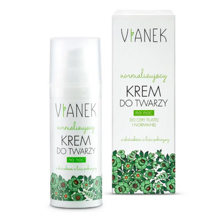 Sylveco Vianek Normalizujący krem do twarzy na noc 50ml