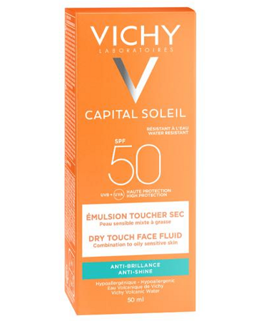 VICHY Capital Soleil Krem matujący do twarzy SPF50+, 50ml