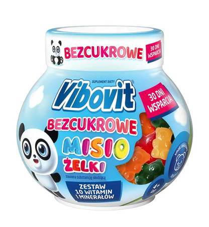 Vibovit Bezcukrowe Misio Żelki 30 sztuk