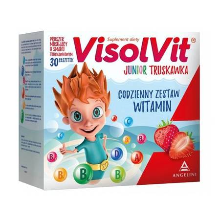 Visolvit Junior Truskawka 30 saszetek