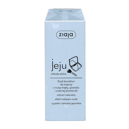 ZIAJA JEJU Fluid-korektor do twarzy 30ml