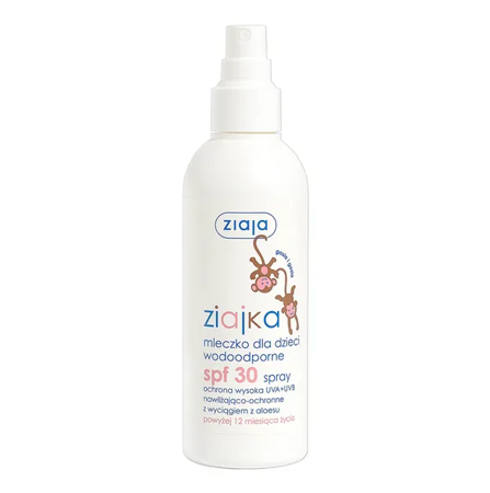 ZIAJA ZIAJKA Mleczko dla dzieci SPF 30 w sprayu 170ml